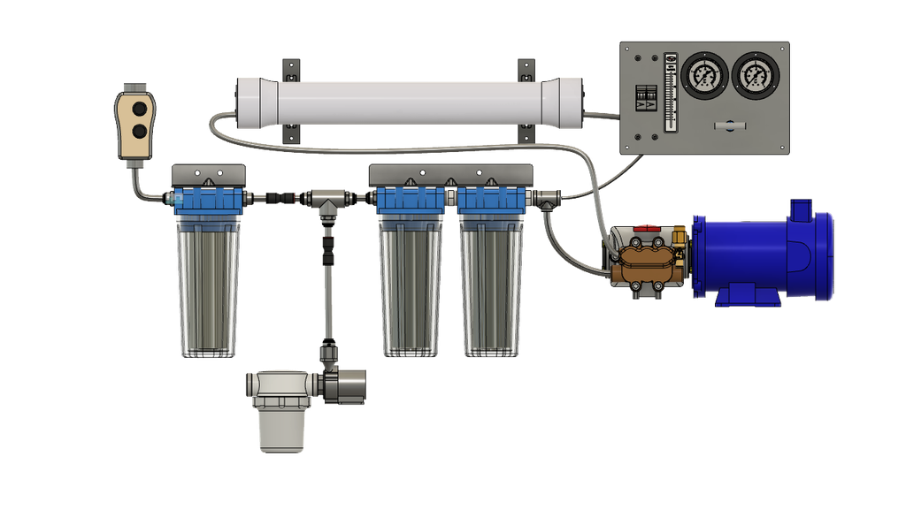 Dessalinisateur 30litres/heure Modulaire